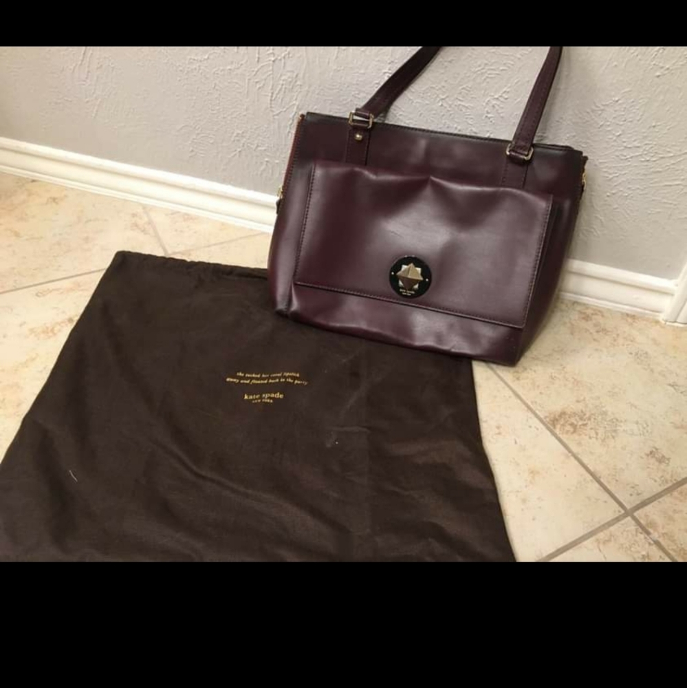 Kate Spade handbag with duster bag